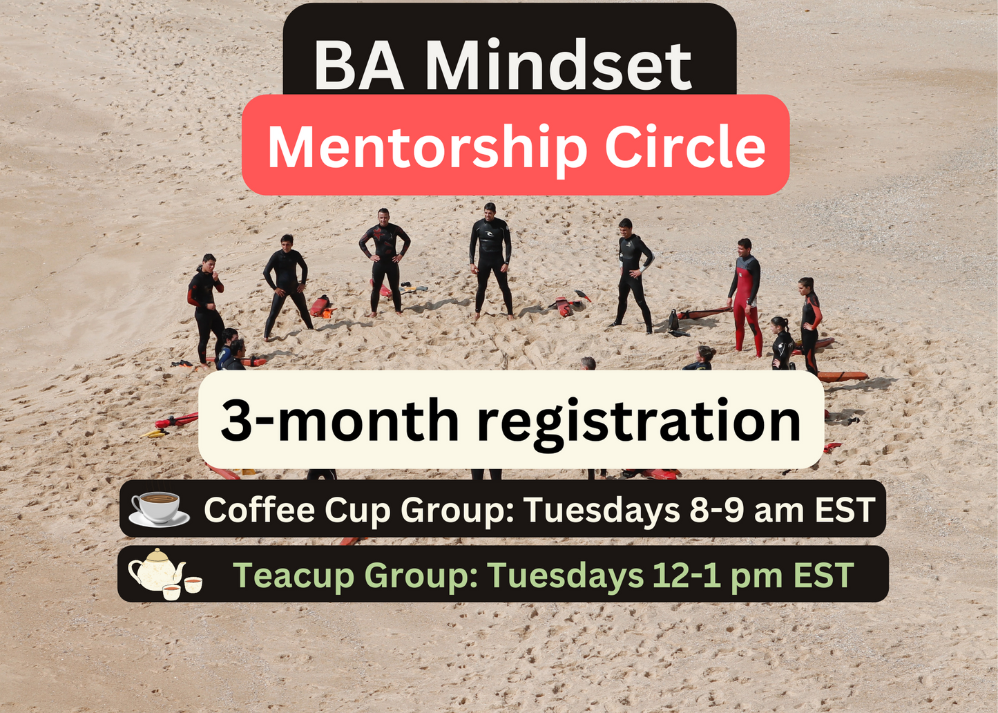 BA Mindset Mentorship Circle - 3 months enrollment