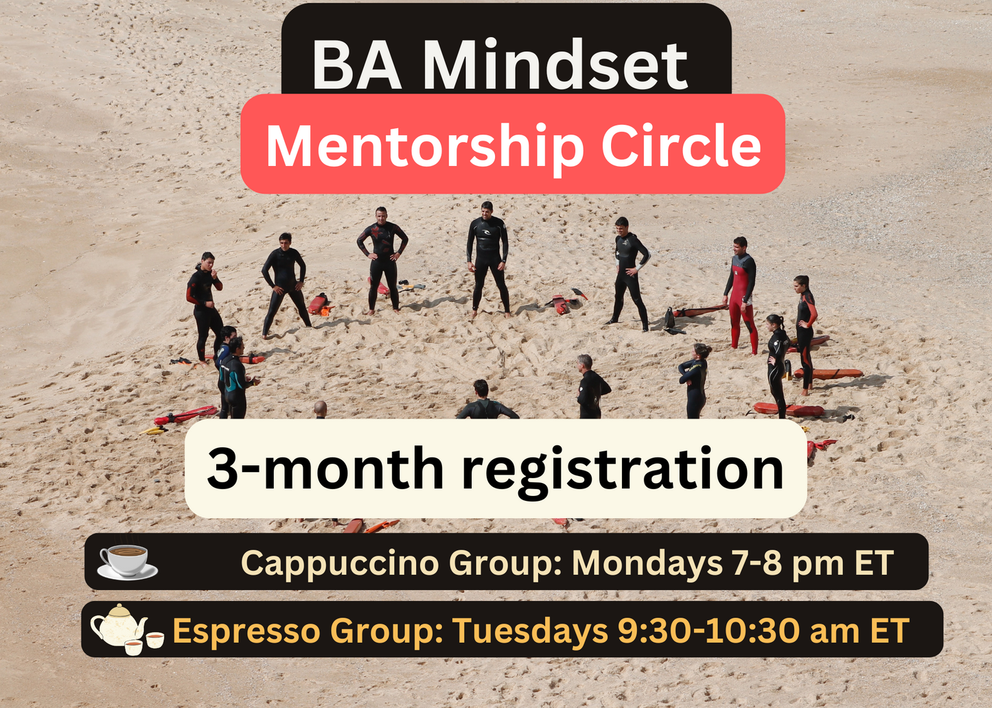 BA Mindset Mentorship Circle - 3 months enrollment