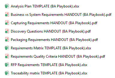 Business Analysis Playbook