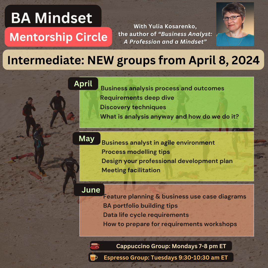 BA Mindset Mentorship Circle (Video Library)