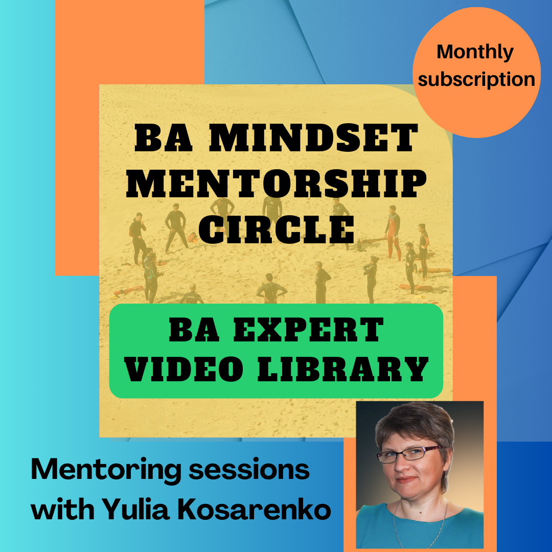 BA Mindset Mentorship Circle (Video Library EXPERT)