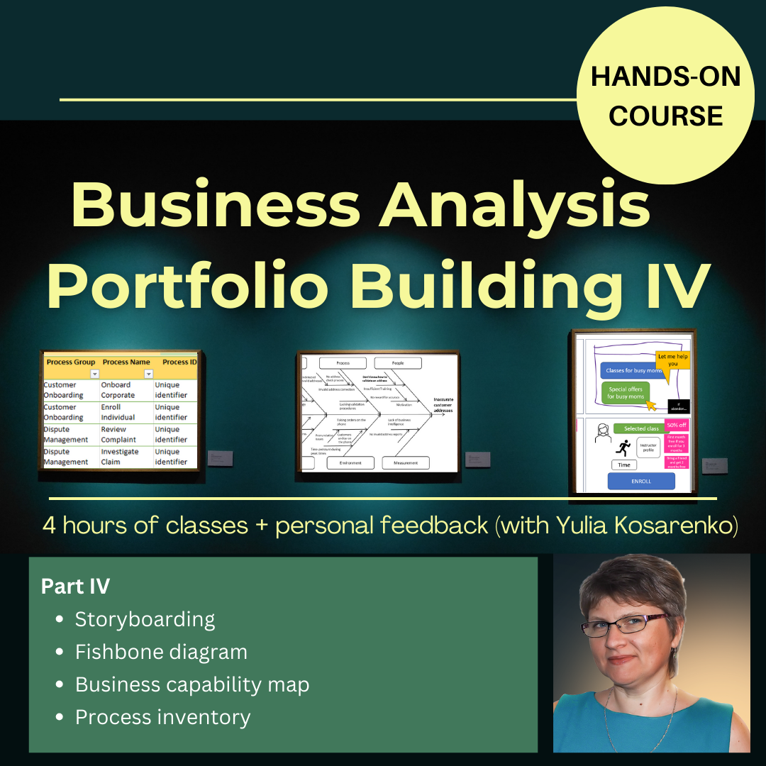 BA Portfolio Buillding - Part IV