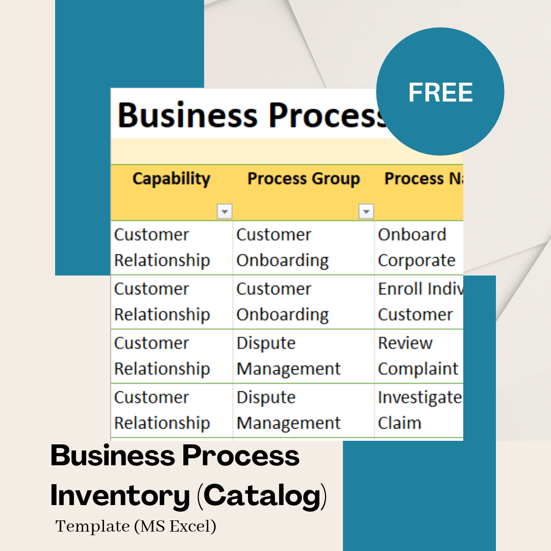 Business Process Catalog Template