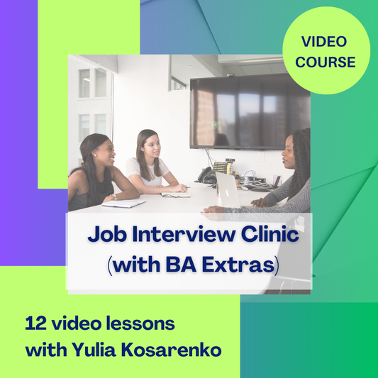 Job Interview Clinic (with BA Extras)