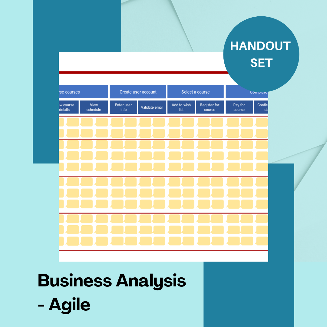 HANDOUTS - Business Analysis in Agile