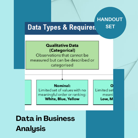 HANDOUTS - Data in Business Analysis